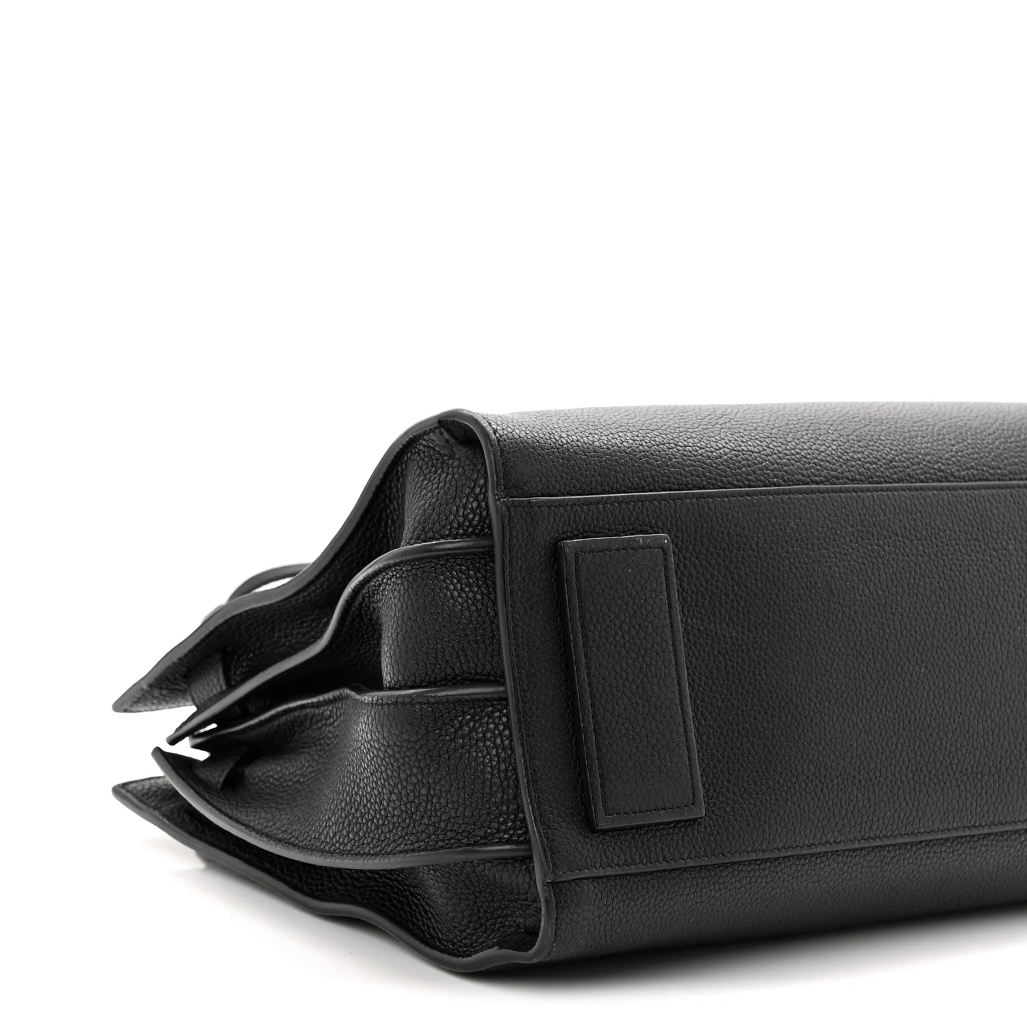 Grained Calfskin Small Supple Sac De Jour Black - Top Club