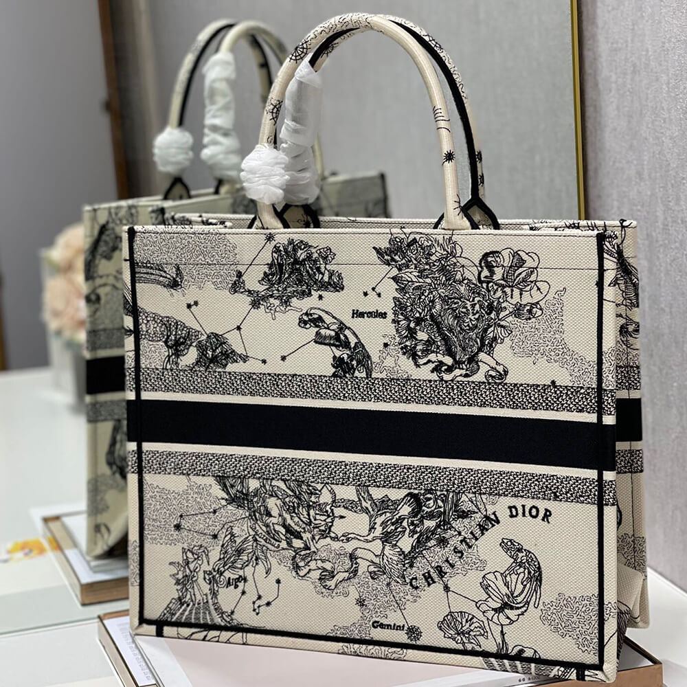 LARGE DIOR BOOK TOTE - Top Club