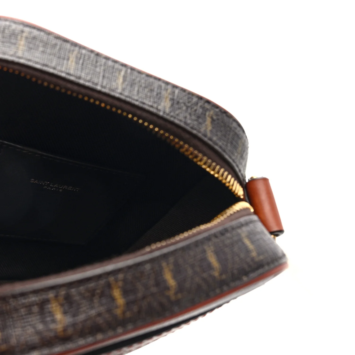 Canvas Smooth Calfskin Le Monogramme Crossbody Pouch Chestnut - Top Club