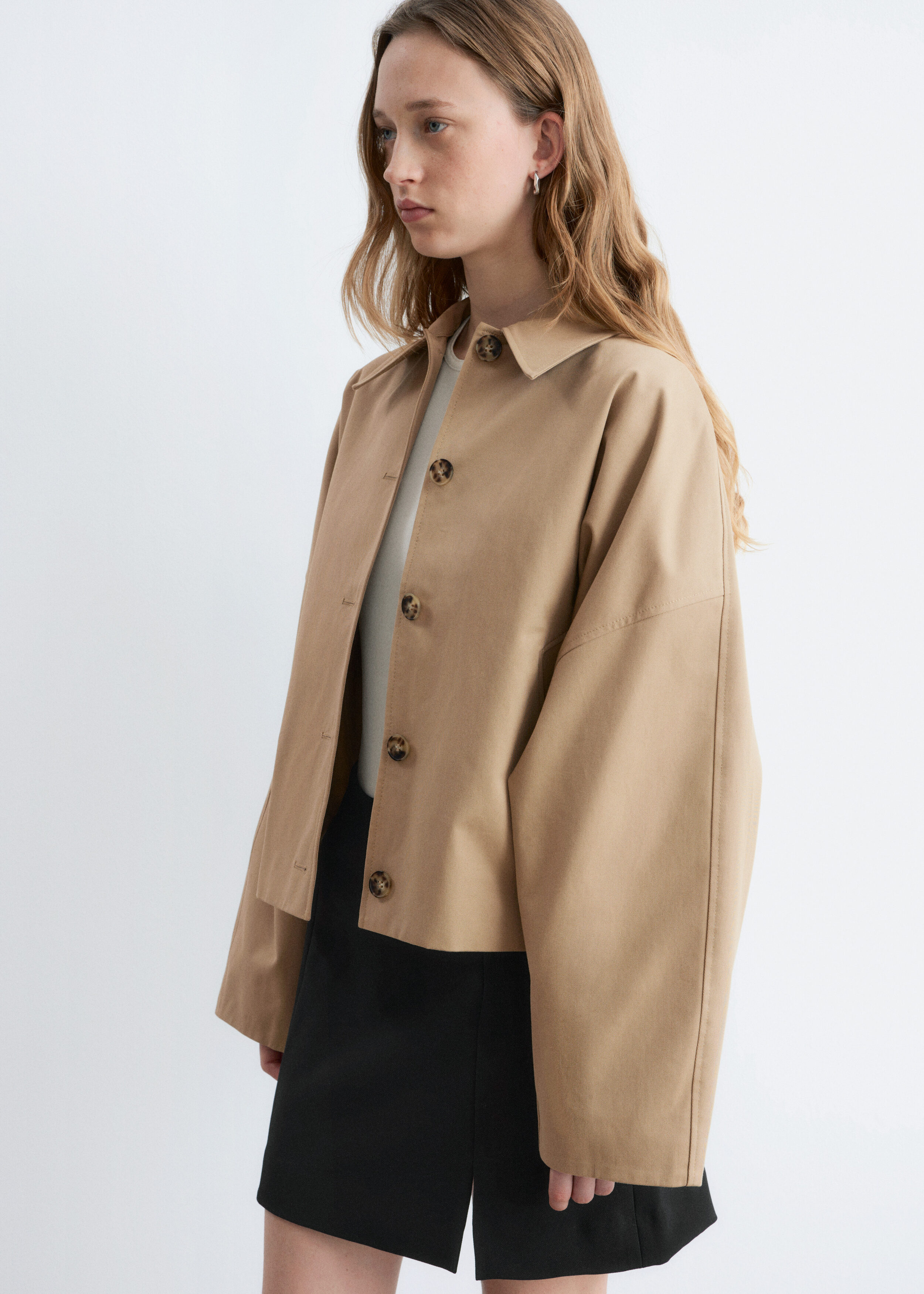& Other Stories HIGH-WAIST MINI SKIRT
