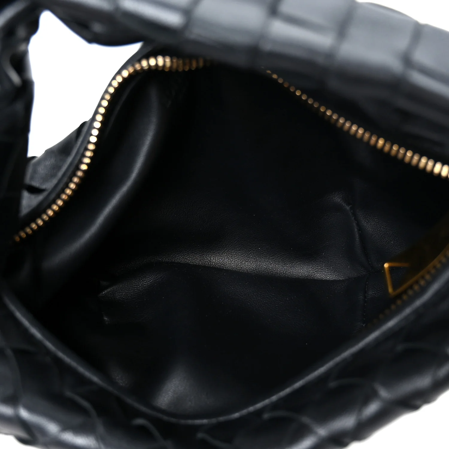 Nappa Intrecciato Mini Jodie Black - Top Club