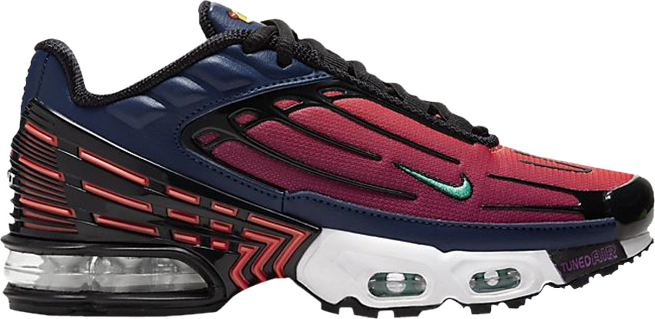 Air Max Plus 3 GS  Blue Void Magic Ember  CD6871-401 - Sneaker Replica Workshop