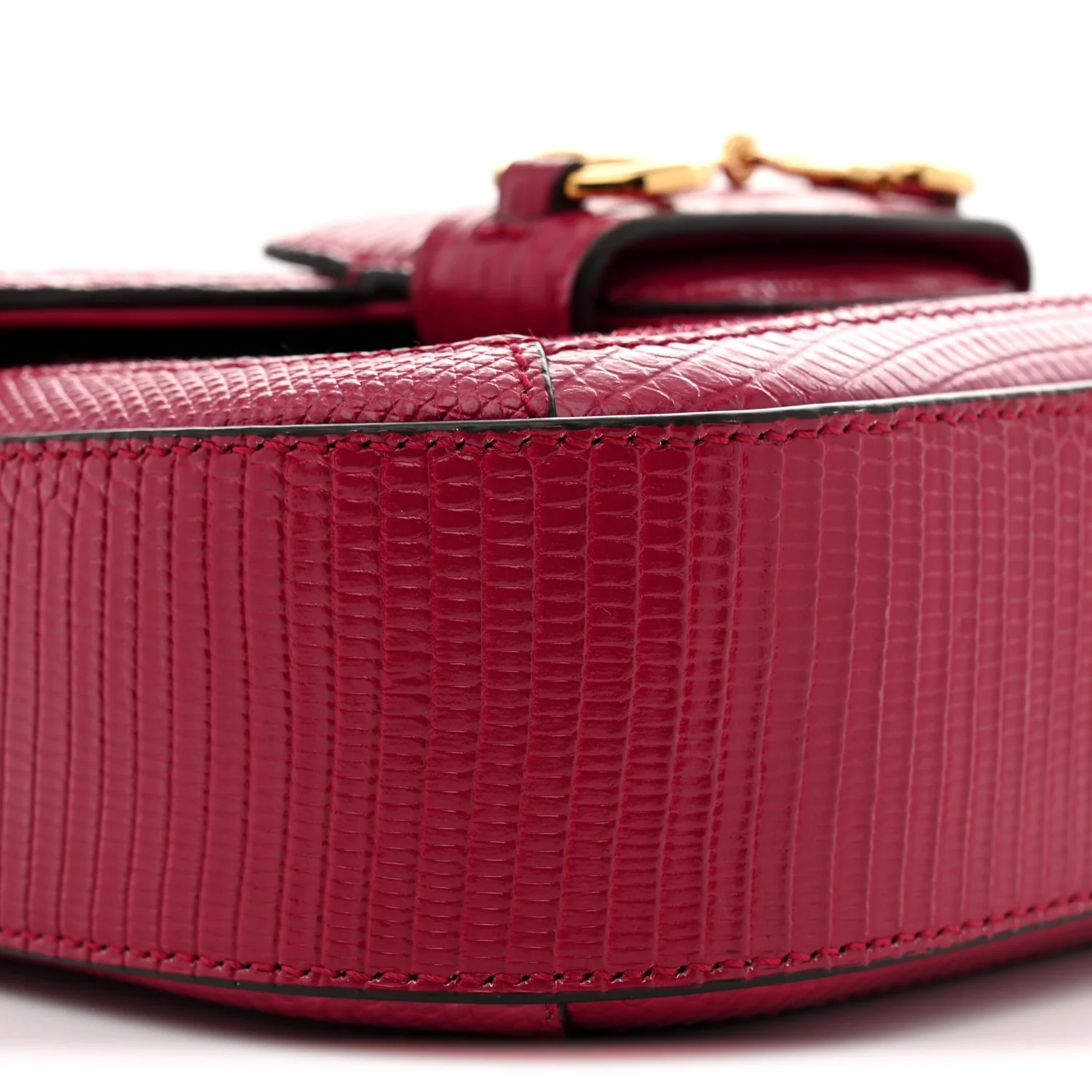 Canvas Calfskin Crystal GG Monogram Snakeskin Mini Horsebit 1955 Shoulder Bag Pink - Top Club
