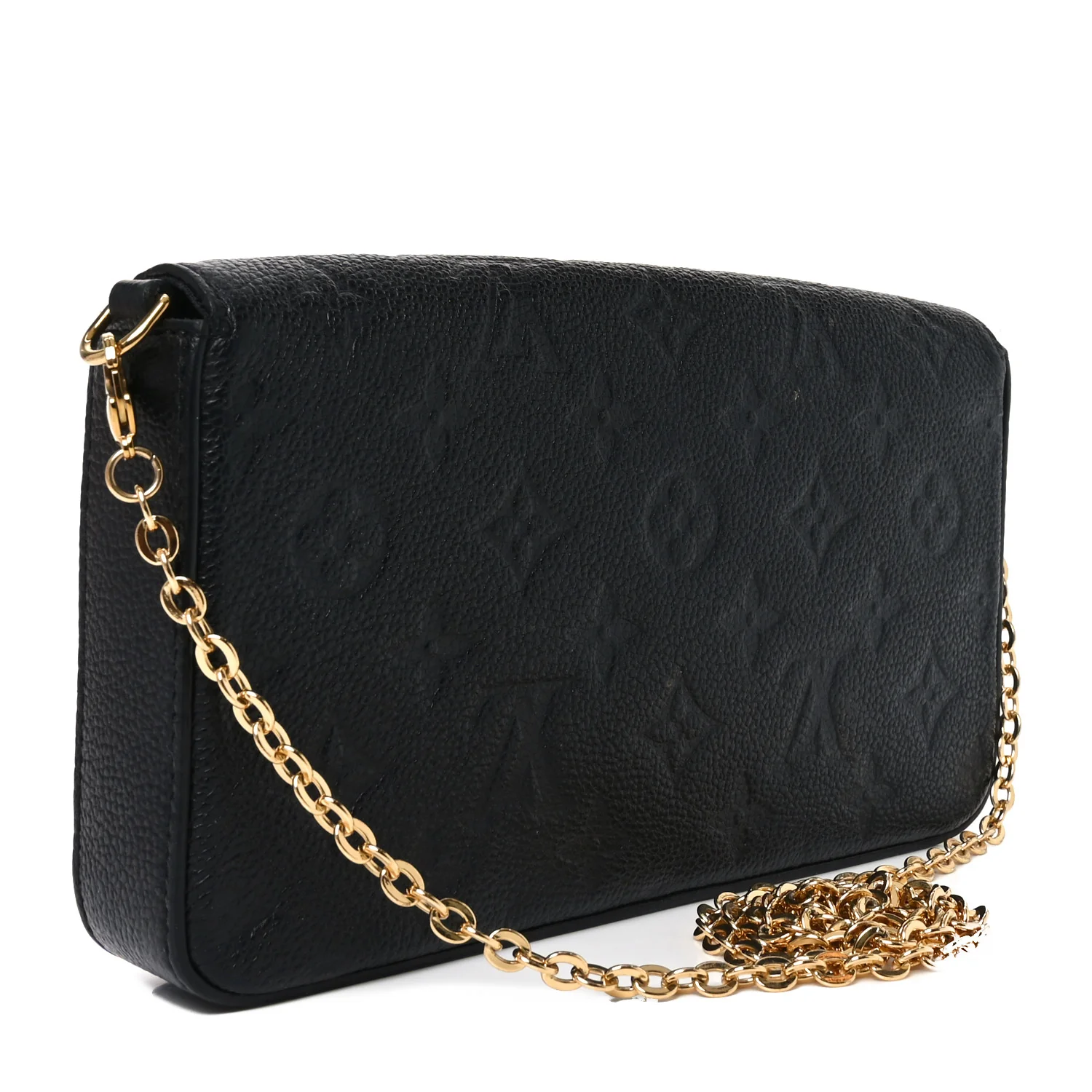 Empreinte Pochette Felicie Chain Wallet Black - Top Club
