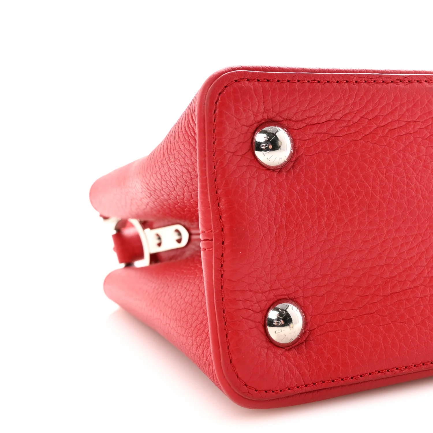 Taurillon Capucines PM Rubis - Top Club