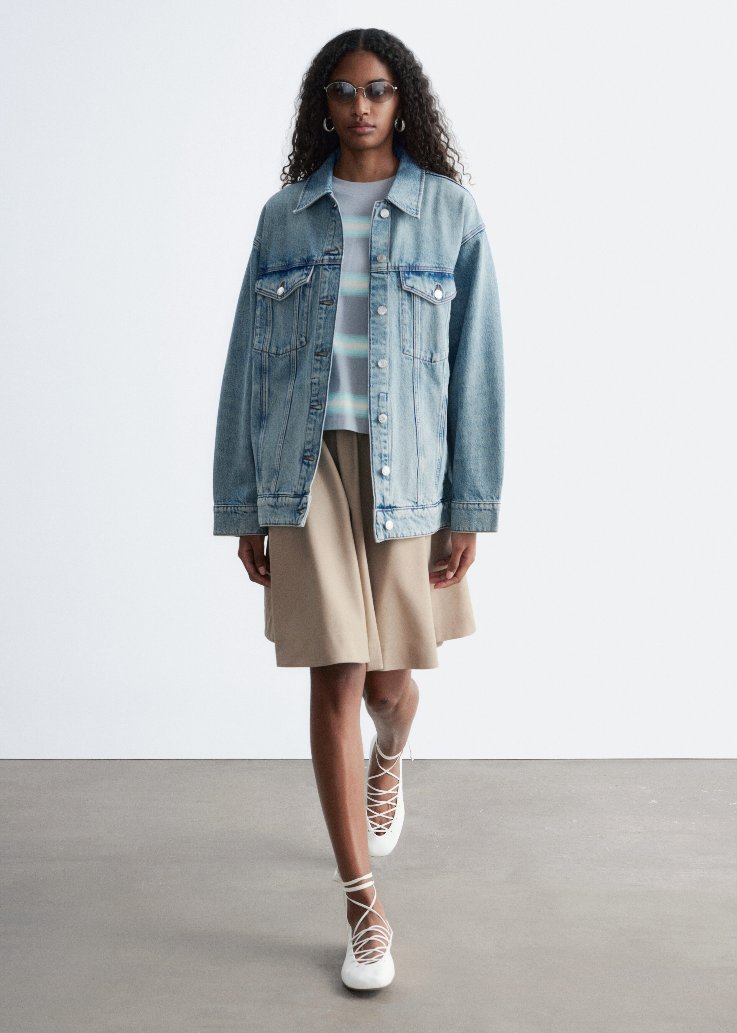 & Other Stories OVERSIZED DENIM JACKET