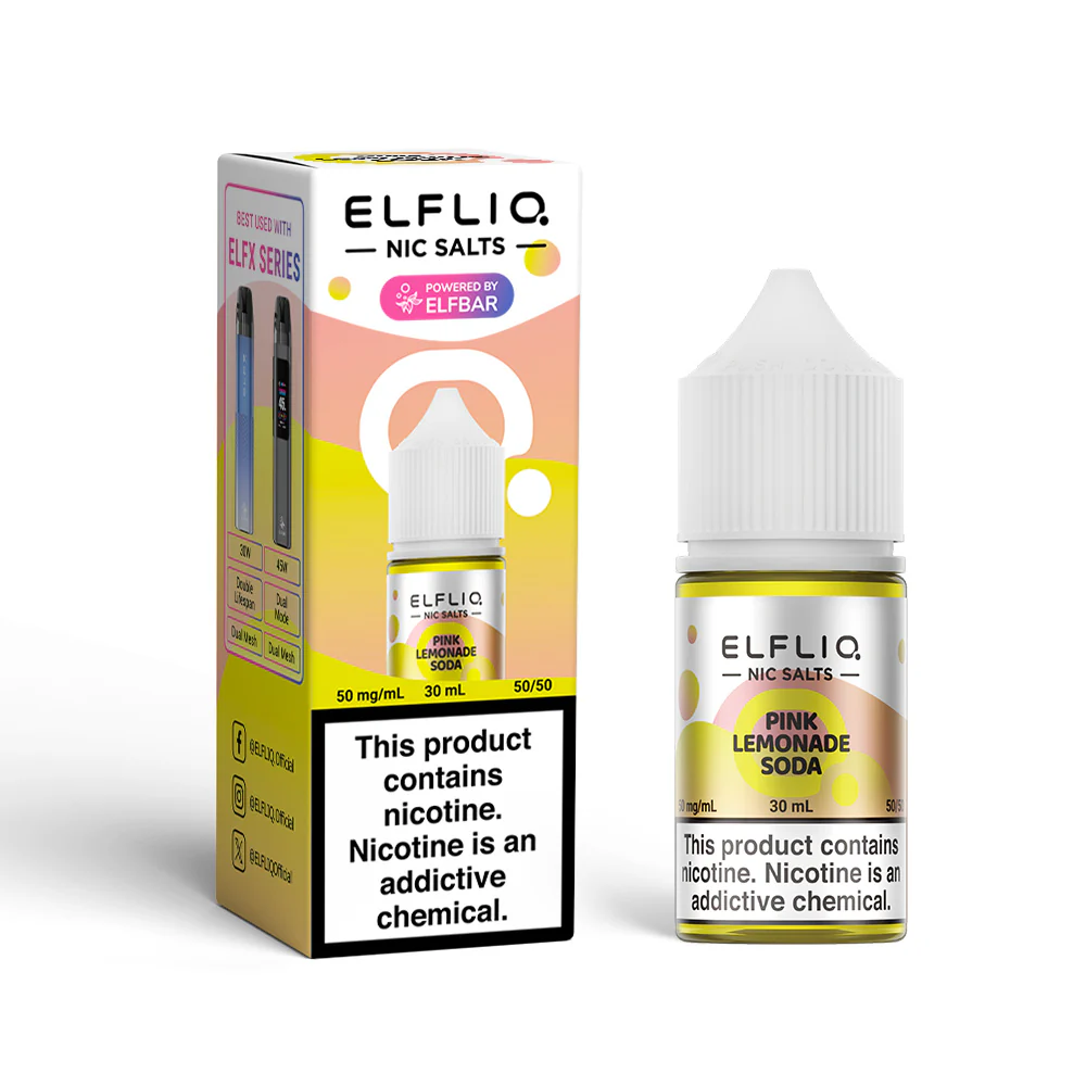 ELFLIQ e-líquidos de sais de nicotina 30ml