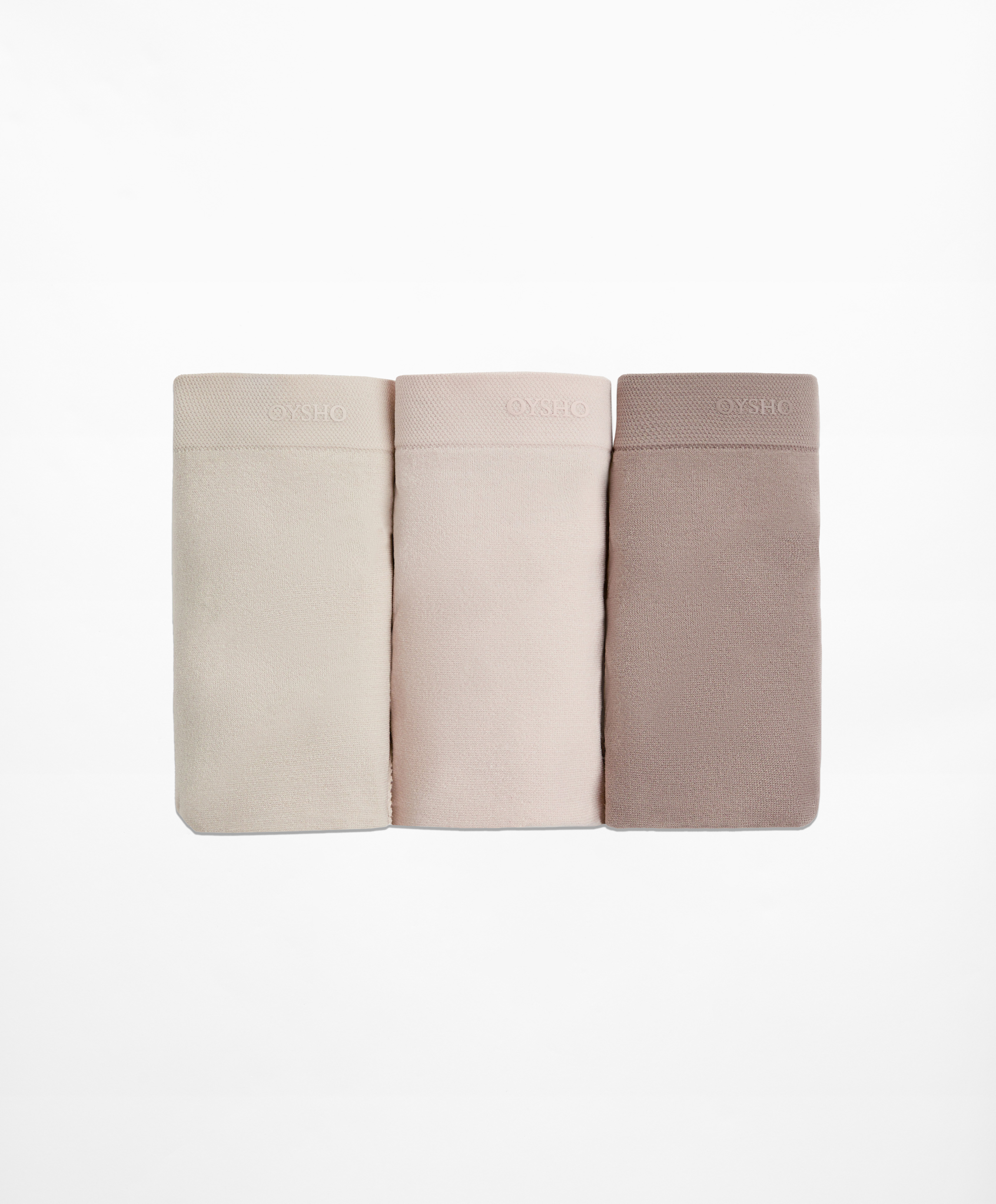 OYSHO 3 seamless soft-touch classic briefs