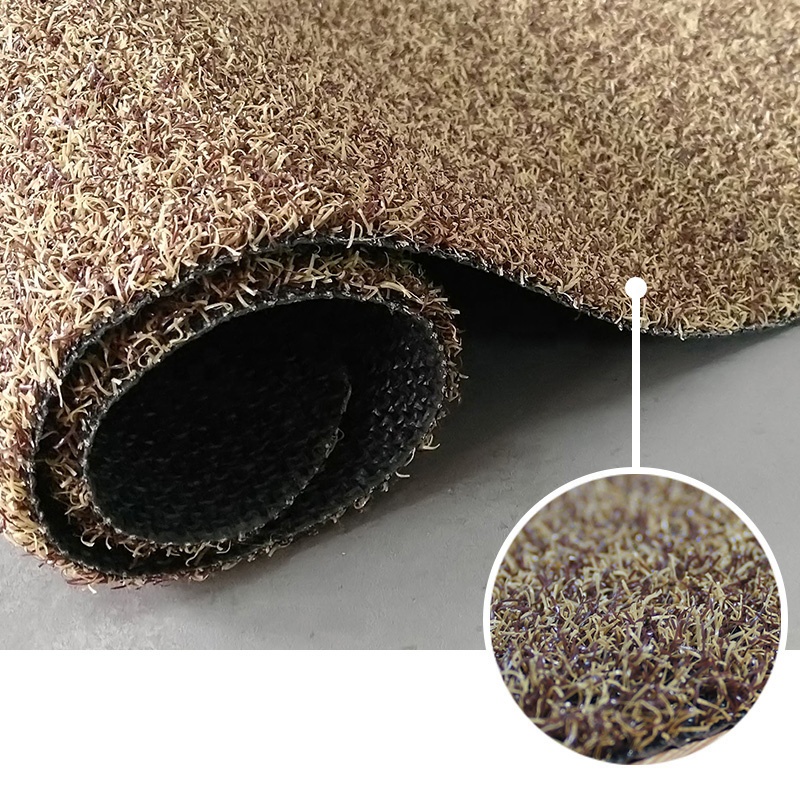 Polypropylene Dust Mat Anti Dust Shoe Cleaner Anti-slip Hard Pile Door Mat for Indoor and Entrance Use（10 pcs）