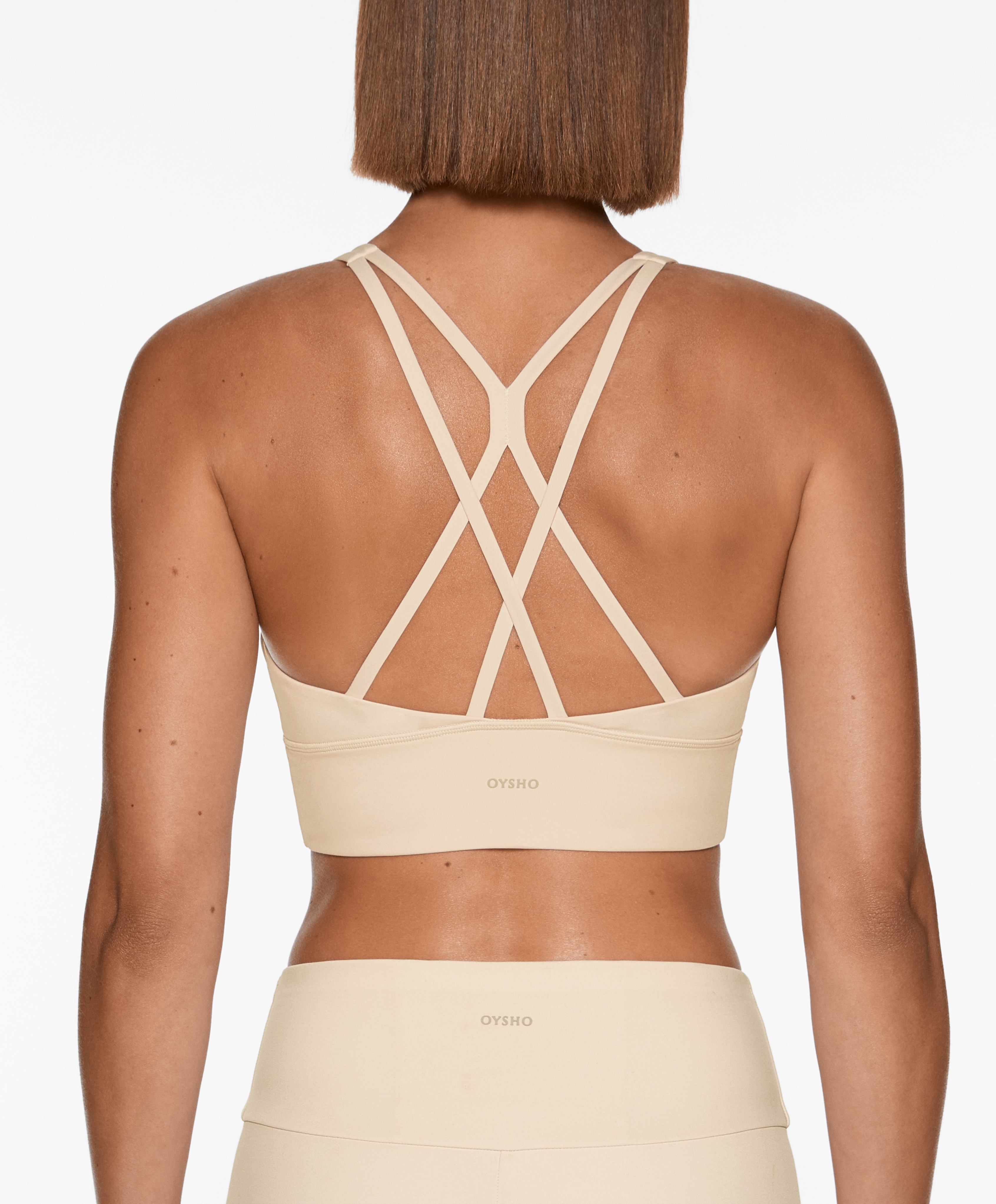 OYSHO Medium-support comfortlux sports bra with cups