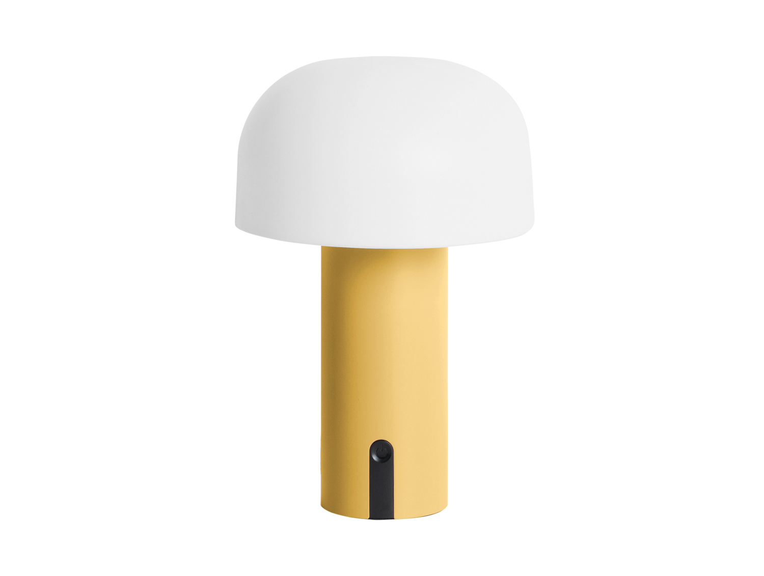 Table lamp Luca iron ochre yellow LED
