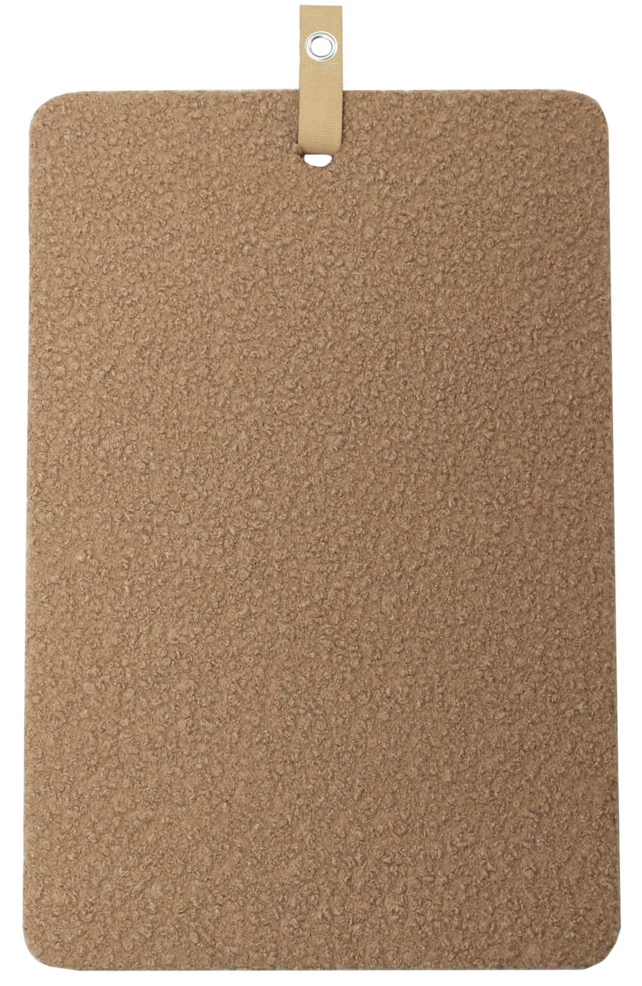 memo prikbord bouclé camel 40x60cm