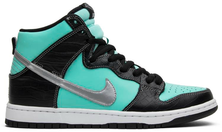 Diamond Supply Co. x Dunk High Premium SB  Tiffany  653599-400 - Sneaker Replica Workshop