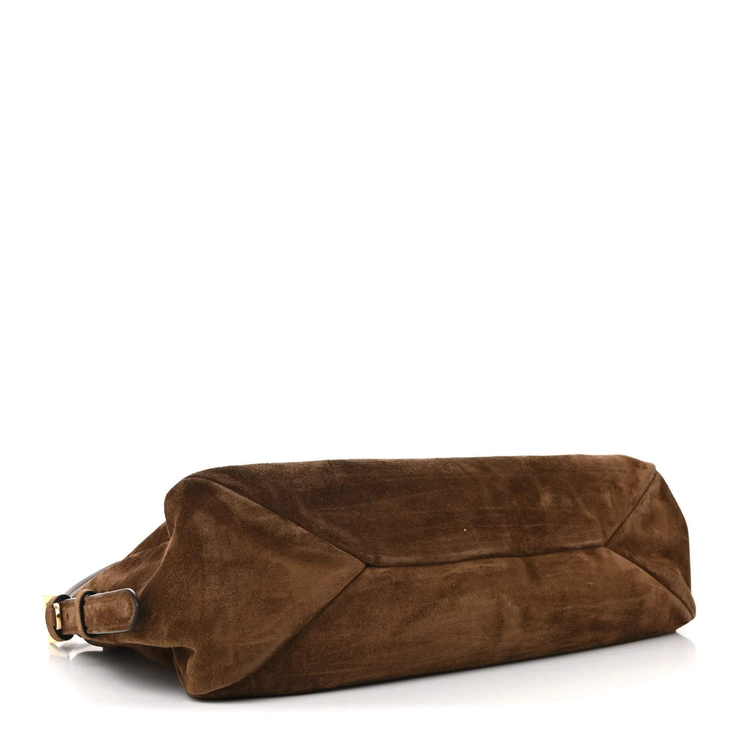 Scamosciato Suede Large Aimee Shoulder Bag Cacao - Top Club