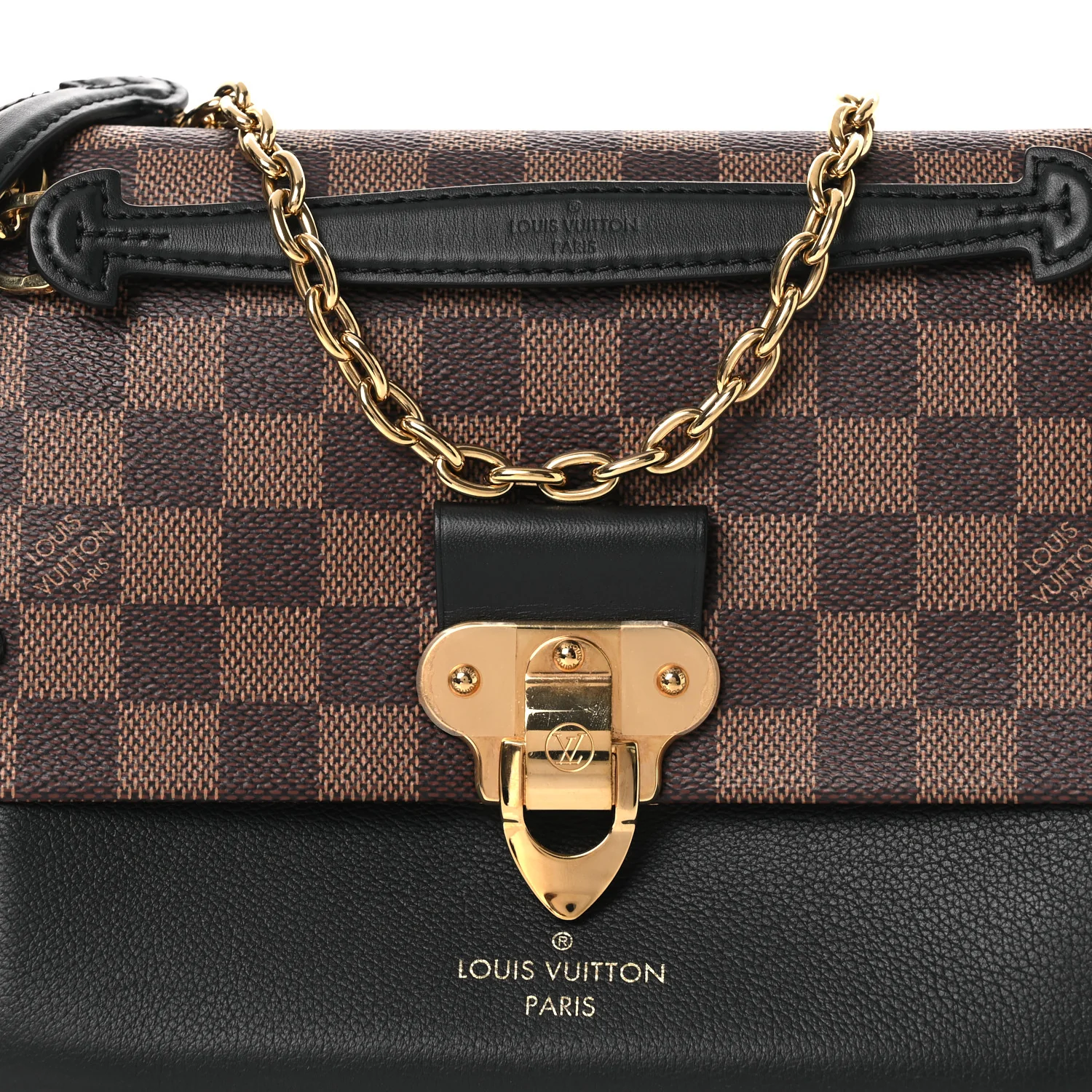 Damier Ebene Vavin PM Black - Top Club