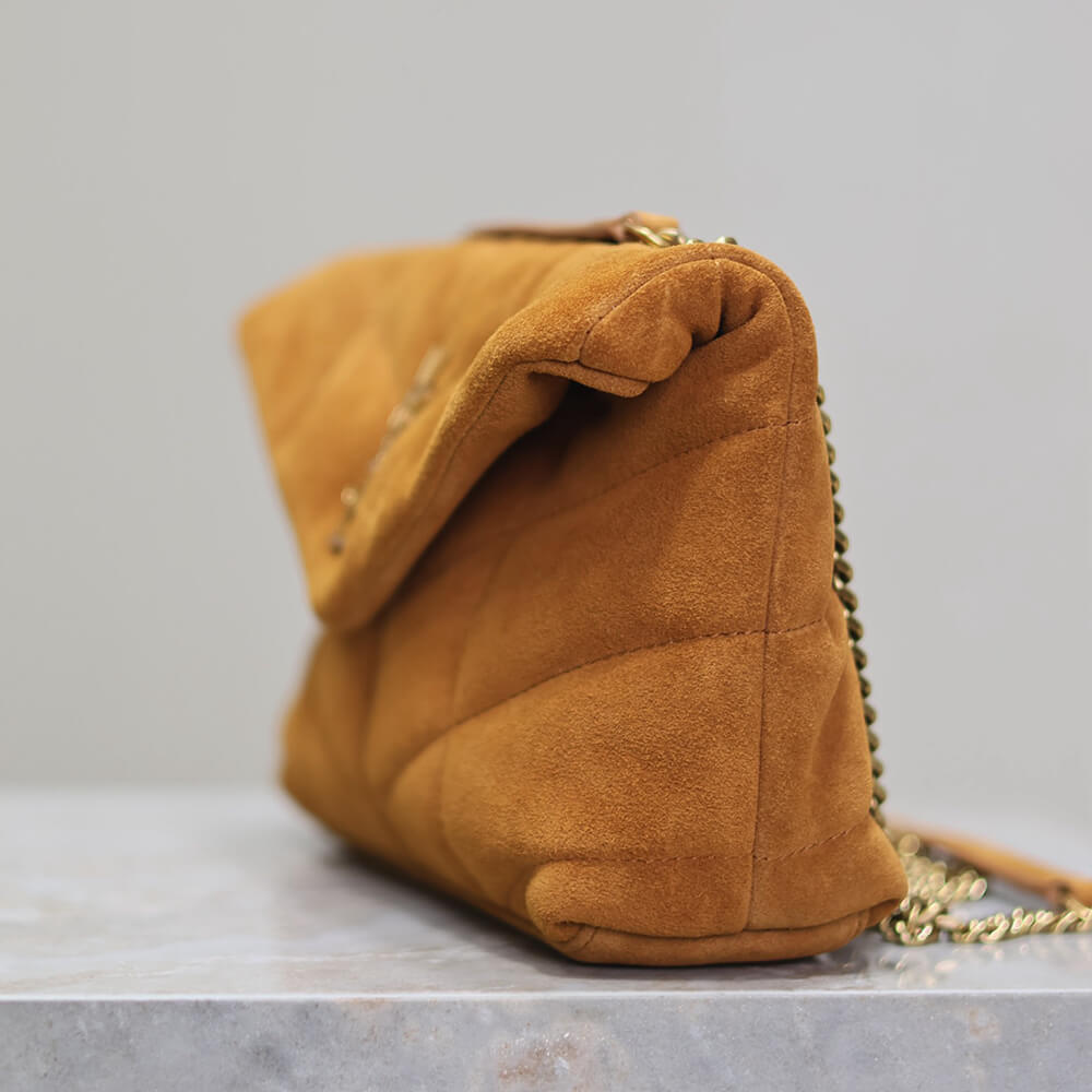 YSL Toy Puffer in suede - Top Club