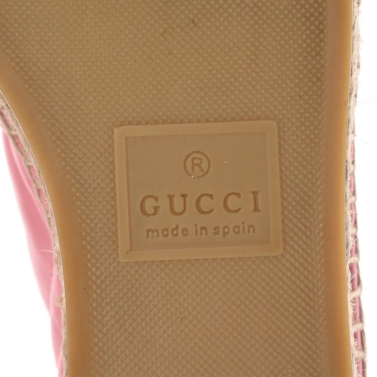 Nappa Matelasse GG Marmont Espadrilles 38.5 Wild Rose - Top Club