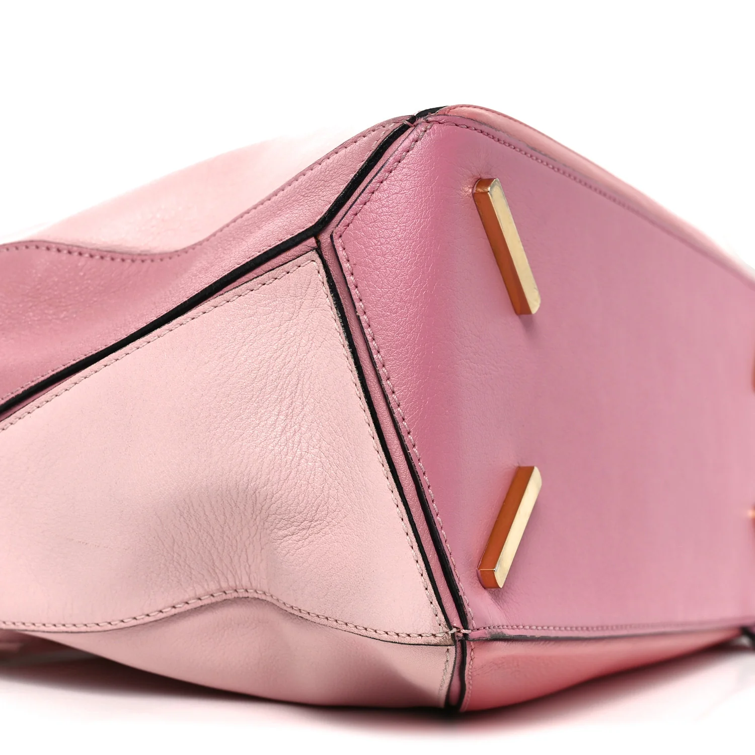 Calfskin Medium Puzzle Bag Soft Pink - Top Club