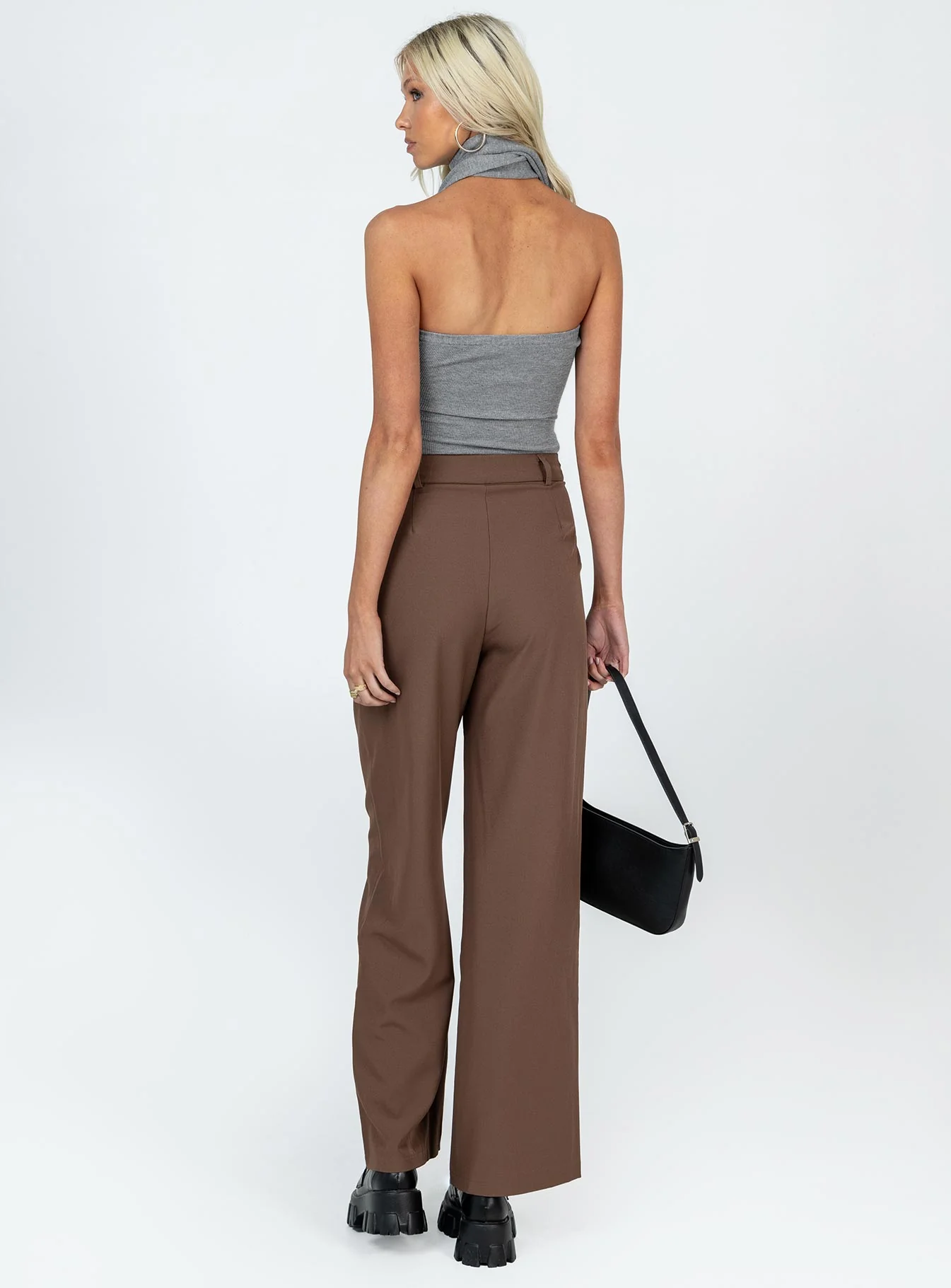 Archer Pants Brown Eco Tall