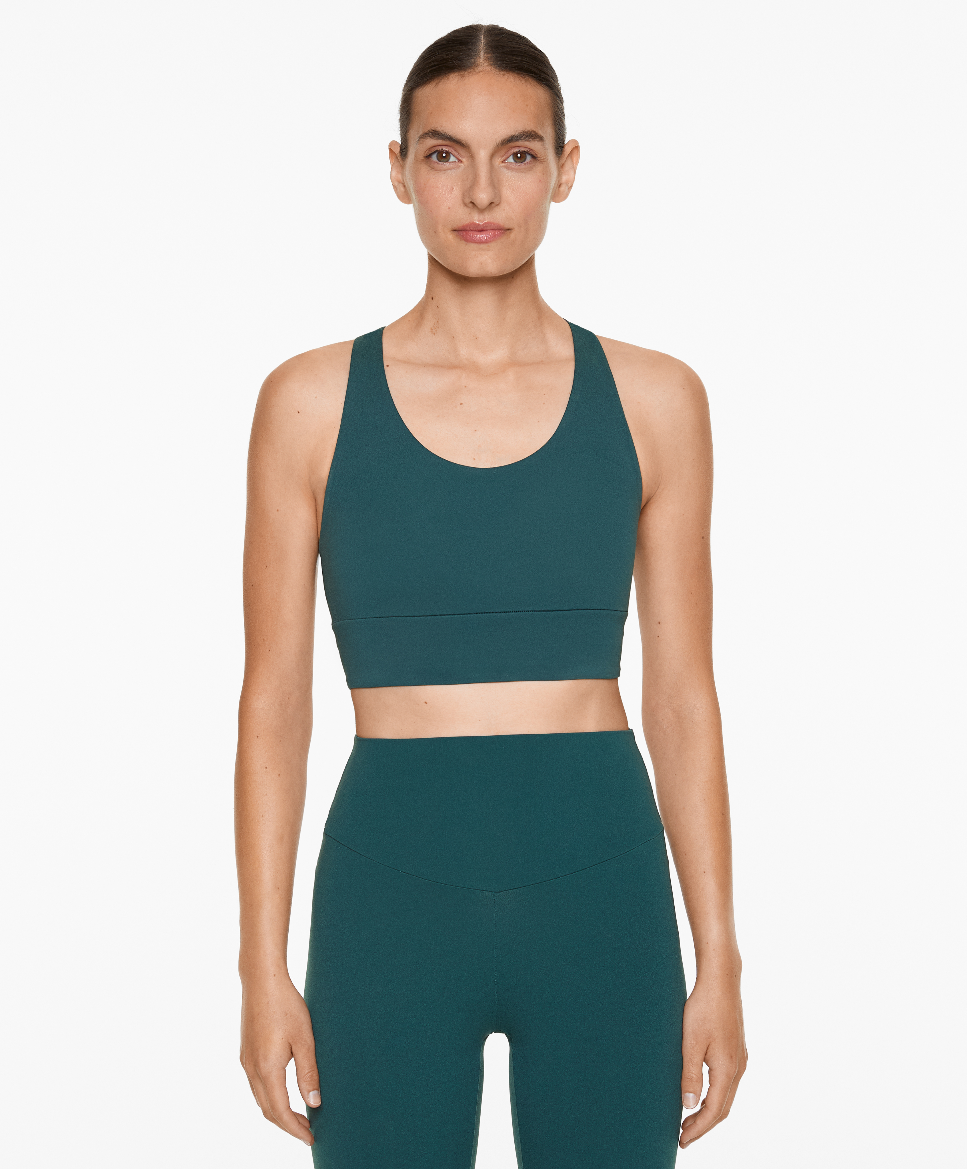 OYSHO Medium-support comfortlux open-back sports bra with cups