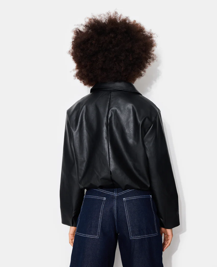 Pimkie Blouson en simili forme boule