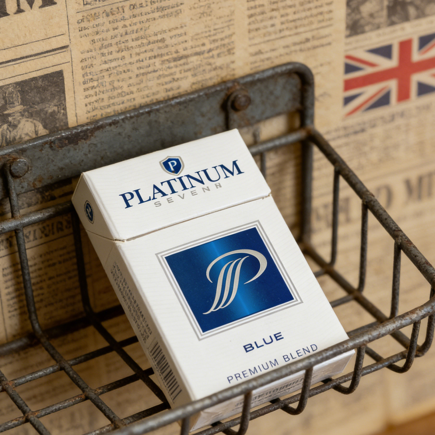 Platinum Blue x 10 Packs /1 Carton