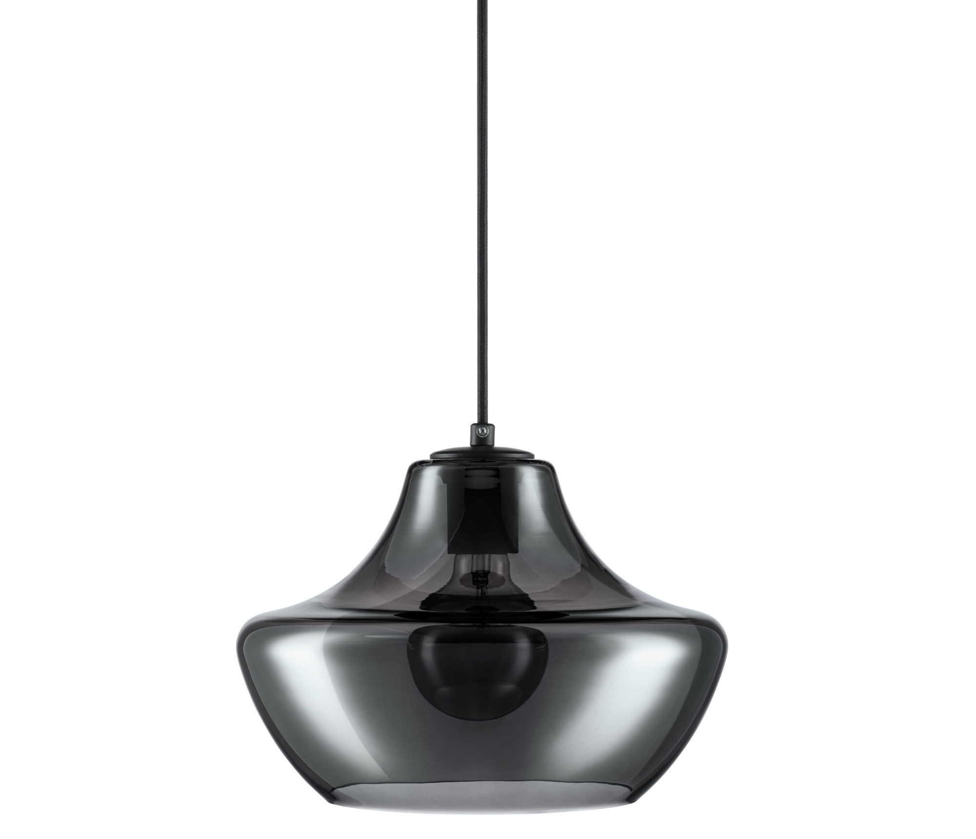 Hanglamp Royal 3 lichts rond black