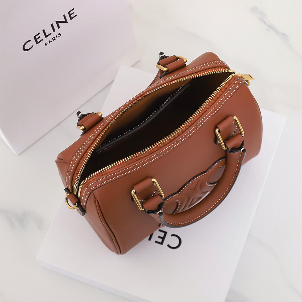 CELINE SMALL BOSTON IN Smooth Calfskin - Top Club