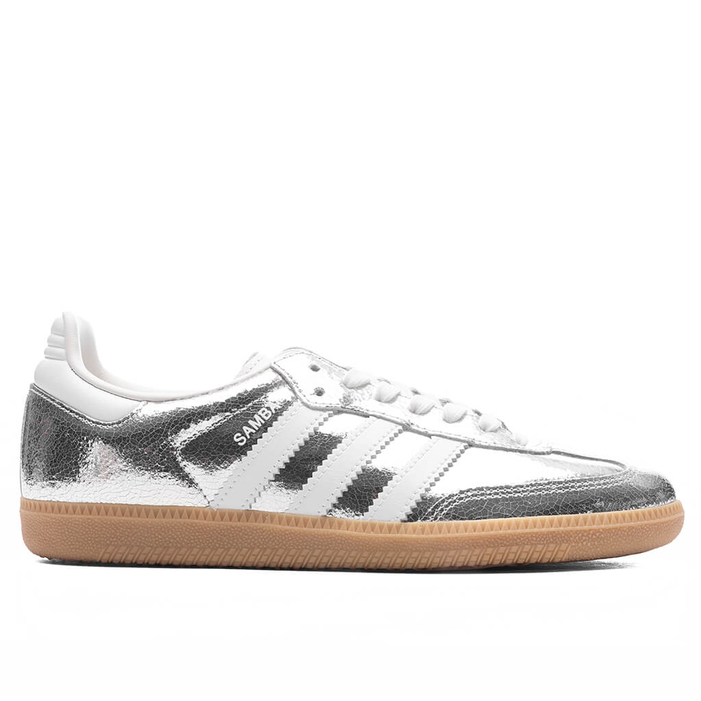 adidas gazelle silver green womens Women's Samba OG
