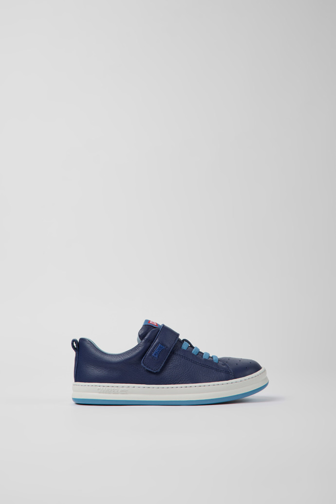 Runner Blue Leather Sneakers for Boys