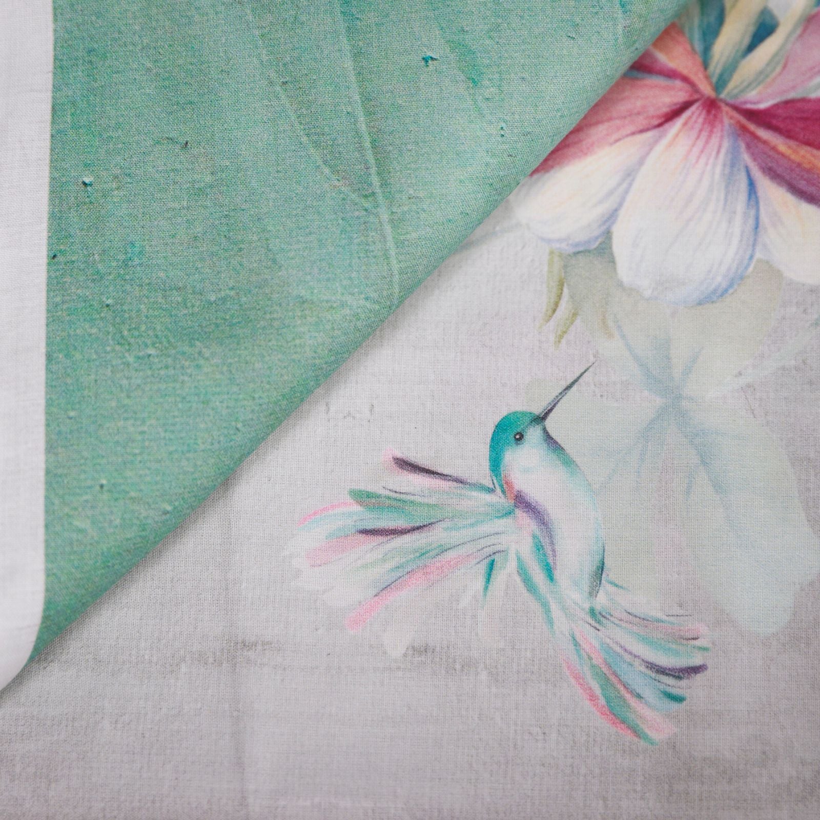 Telo Arredo Copridivano Grandecor In Percalle Luisiana Siviglia 260X290 Grigio Mirabello