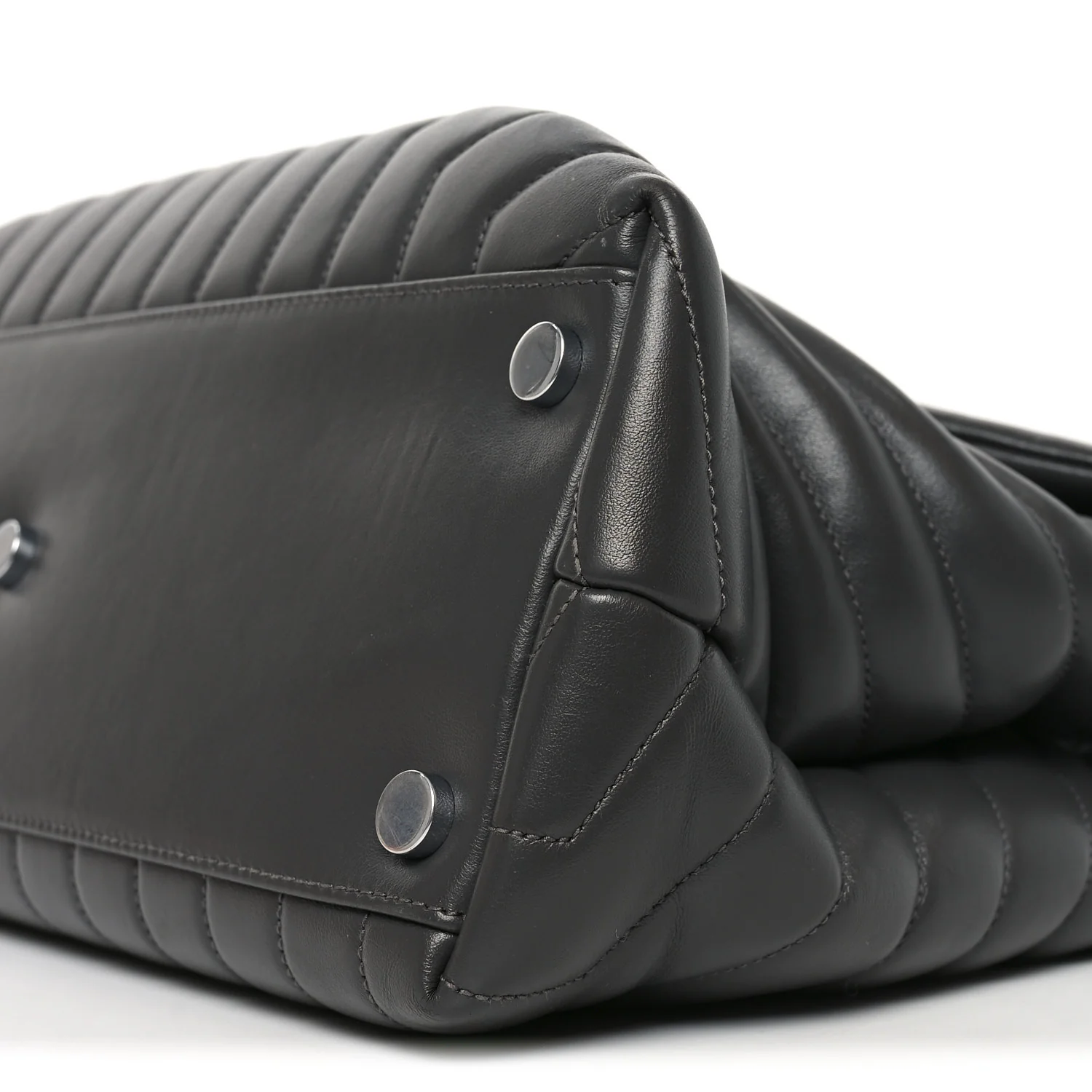 Calfskin Y Quilted Monogram Large Loulou Chain Satchel Earth - Top Club