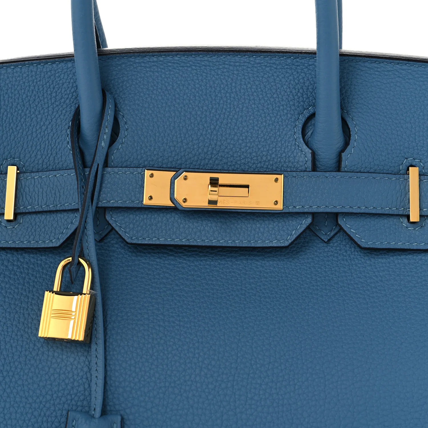 Togo Birkin 30 Bleu Azur - Top Club