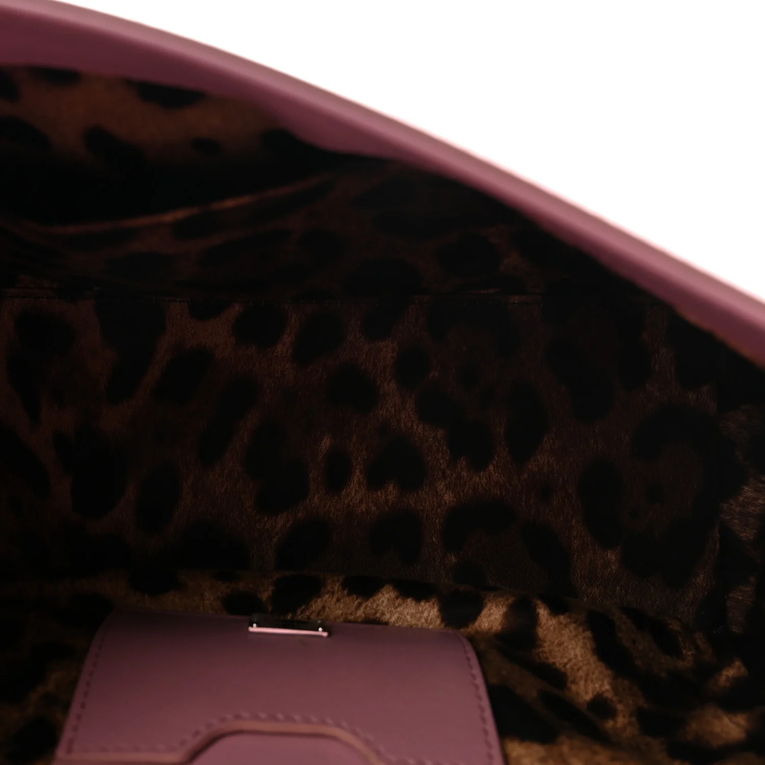 Calfskin Lucia Small Satchel Purple - Top Club