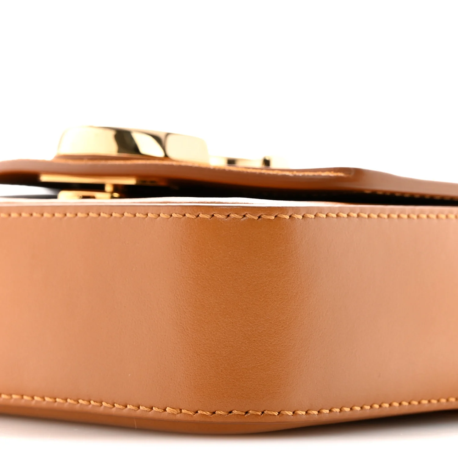 Calfskin Mini C Double Carry Autumnal Brown - Top Club