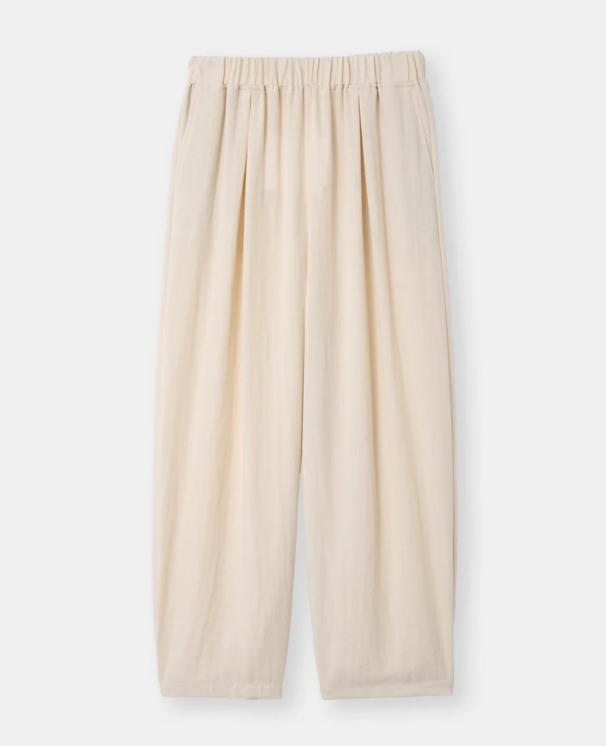 Pimkie Pantalon barrel en tissu effet lin