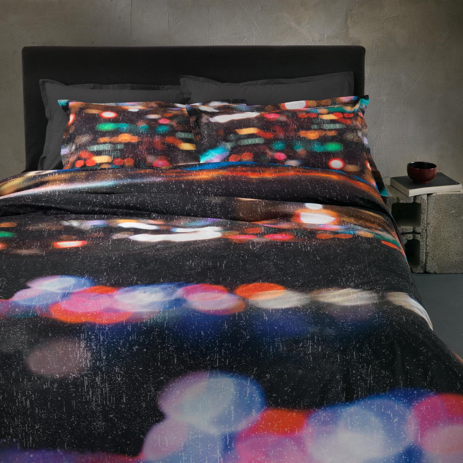 Copripiumino Con Federe In Percalle City-Lights Piazza E Mezza