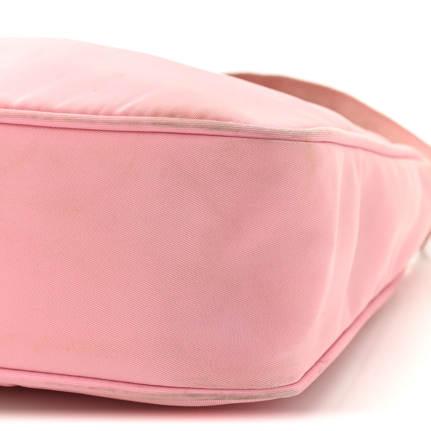 Tessuto Nylon Saffiano Mini Re-Edition 2000 Bag Rosa - Top Club