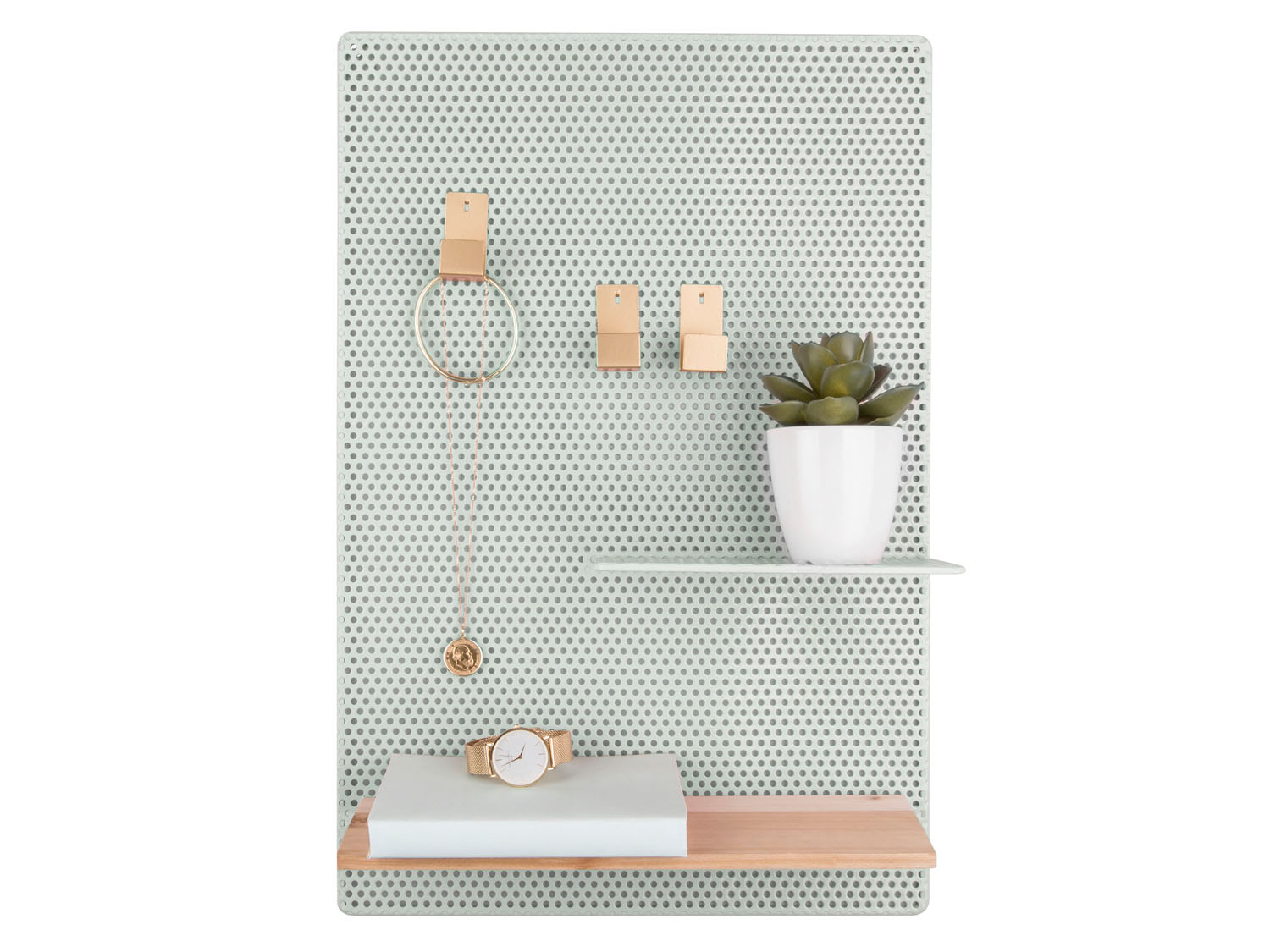 Memo board Perky Mesh iron grayed jade