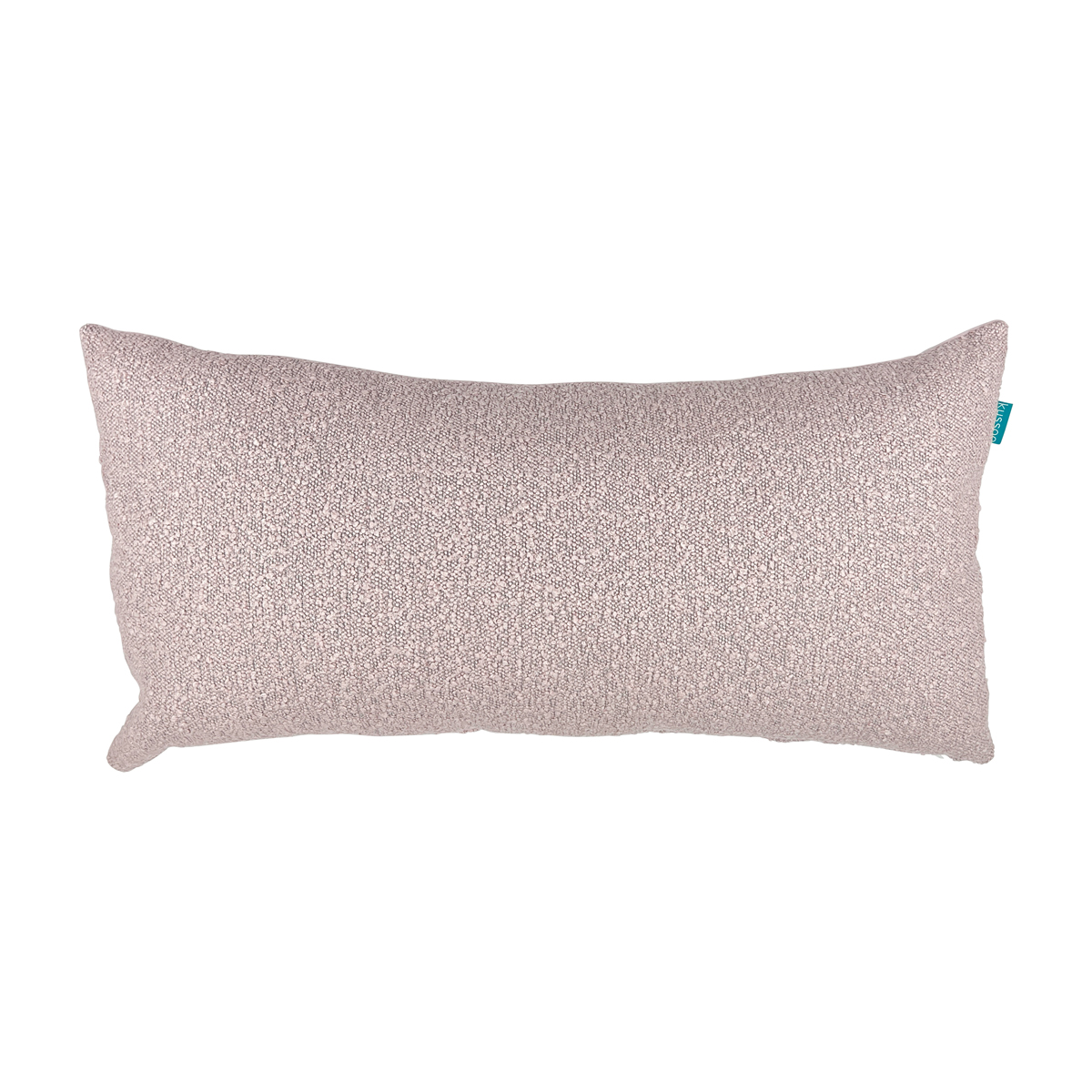 Sierkussen Bouclé roze 40x80 cm