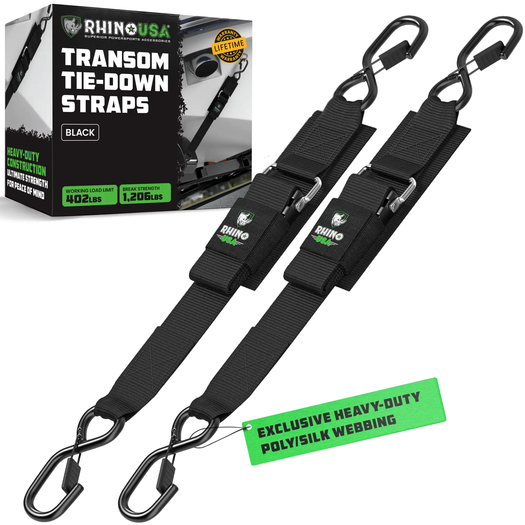Rhino USA Heavy Duty Boat Accessory Bundle