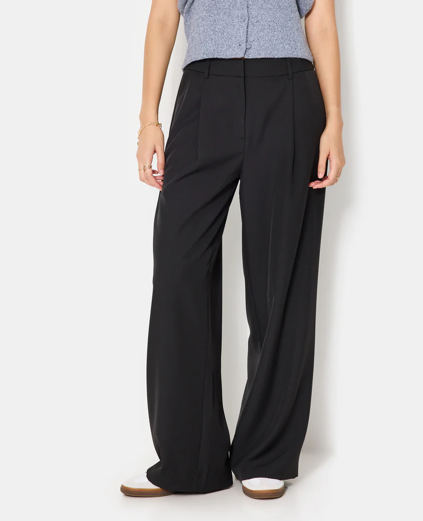 Pimkie Pantalon large et droit avec pinces