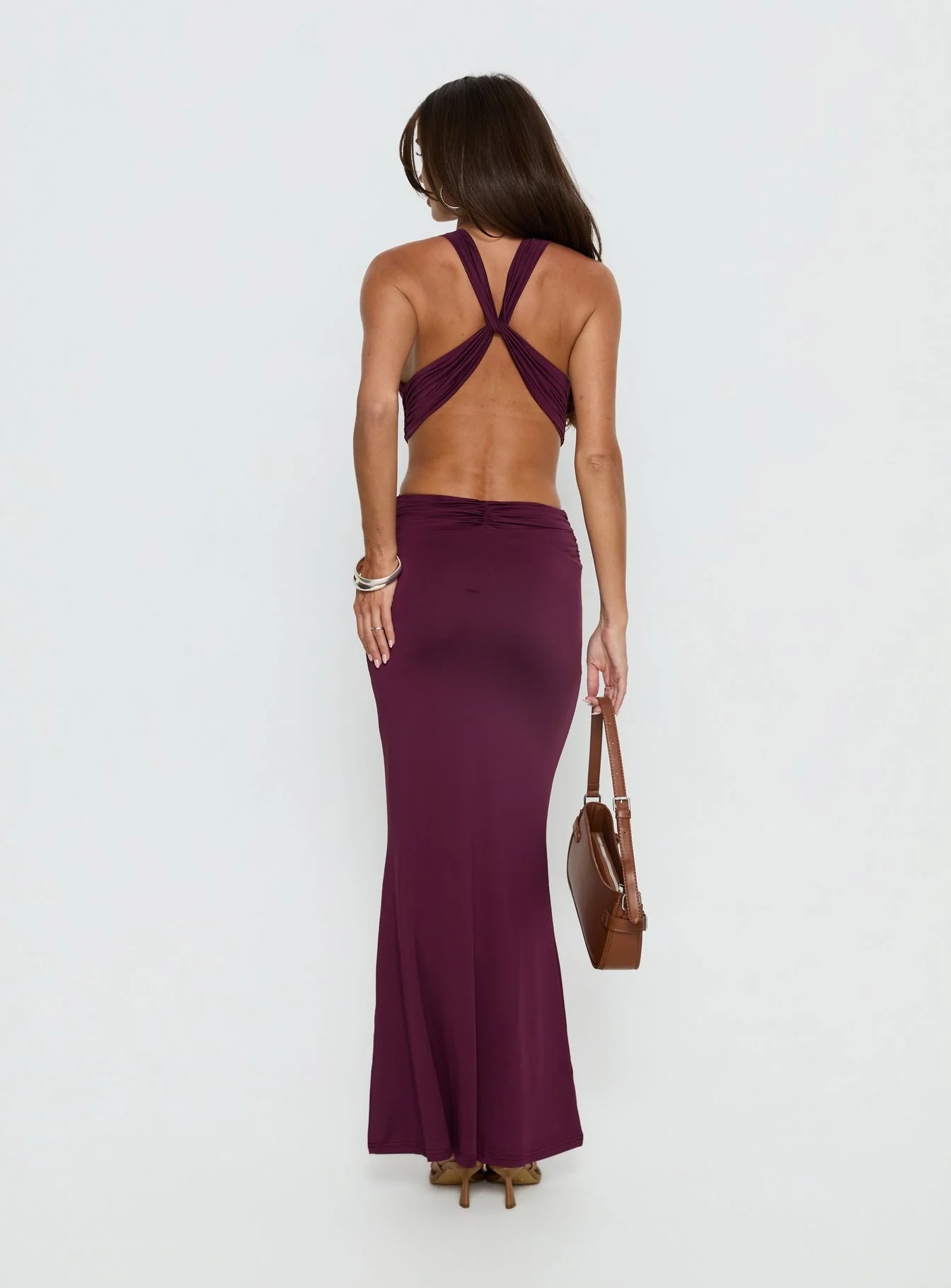 Bambia Maxi Dress Purple