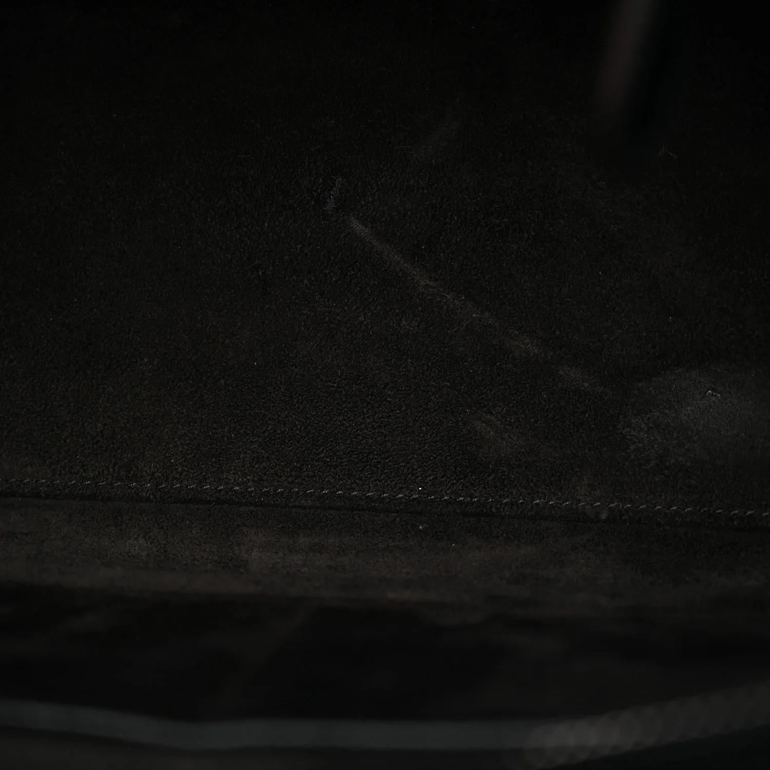 Drummed Calfskin Micro Luggage Black - Top Club