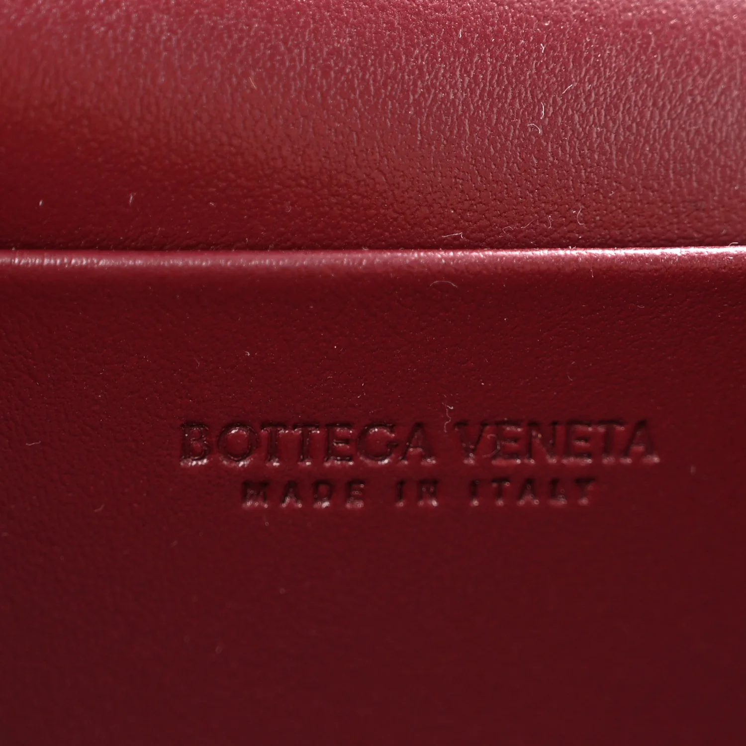 Nappa Intrecciato Bang Bang Vanity Case Barolo - Top Club