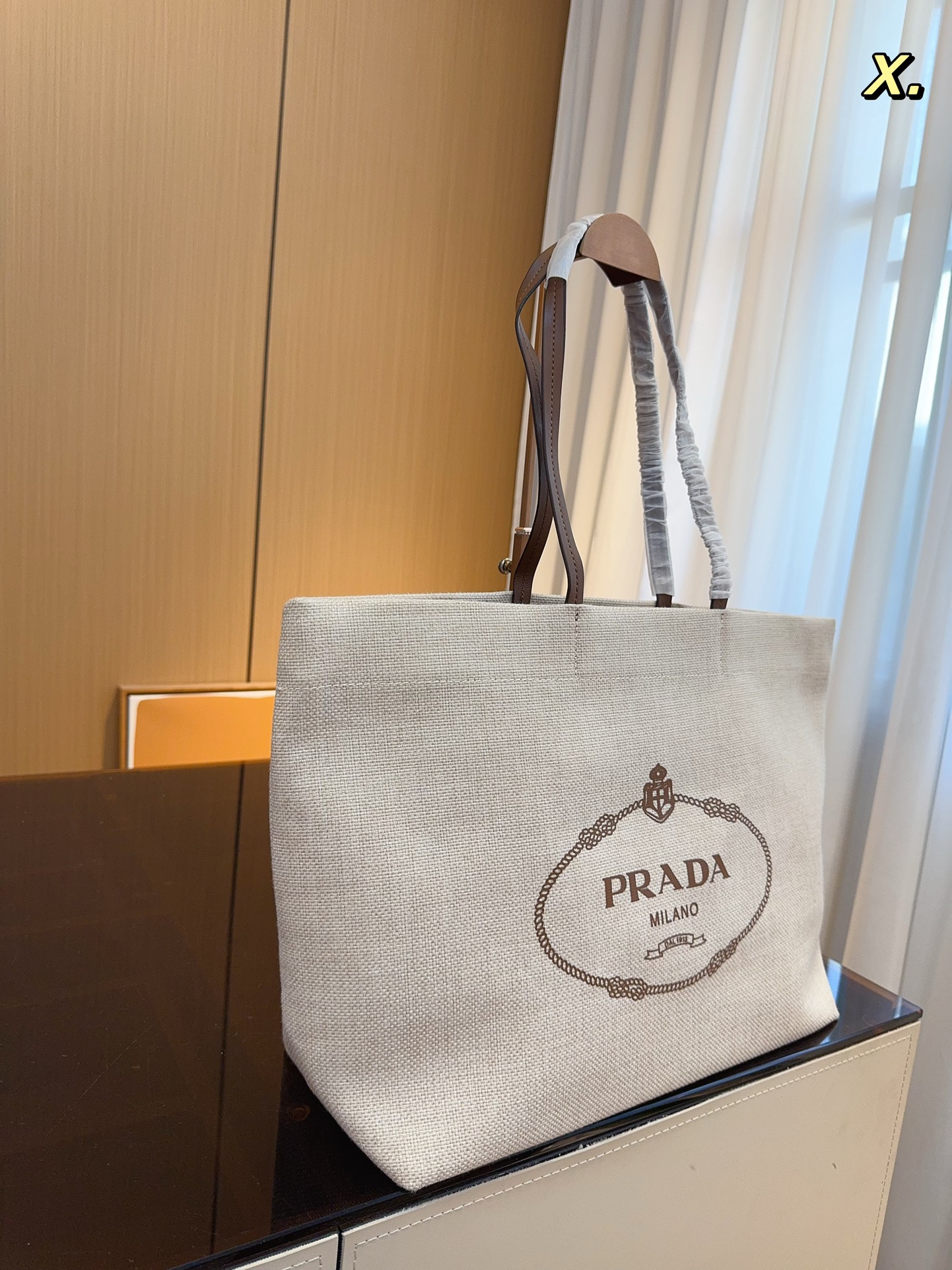 Pra Re-Nylon new arrival tote bag size :  37*16*30cm - Top Club