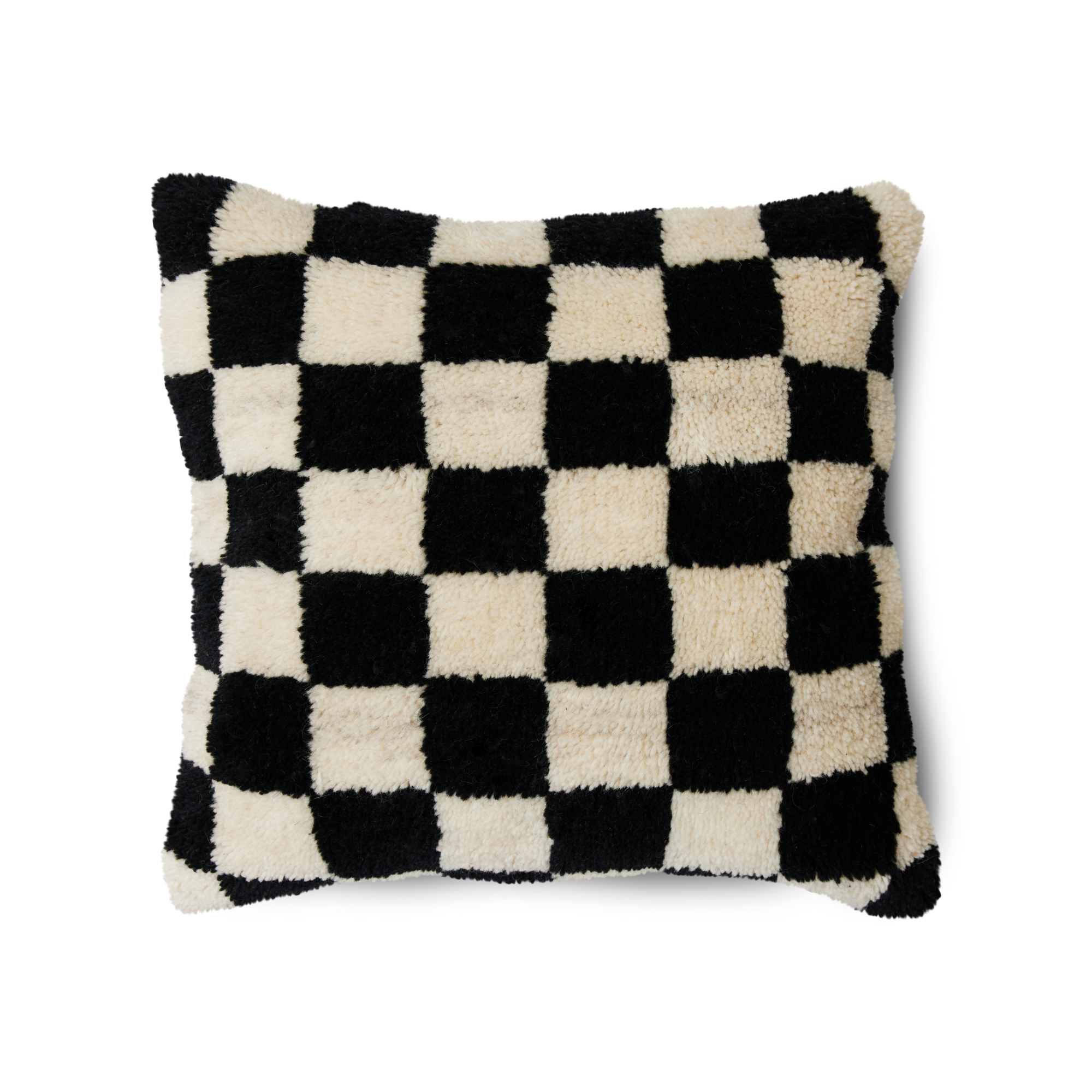 Sierkussen Black White Statement 50x50 cm