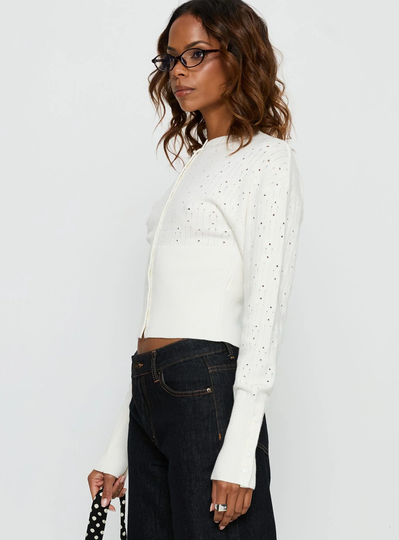 Head In The Clouds Cardigan Cream