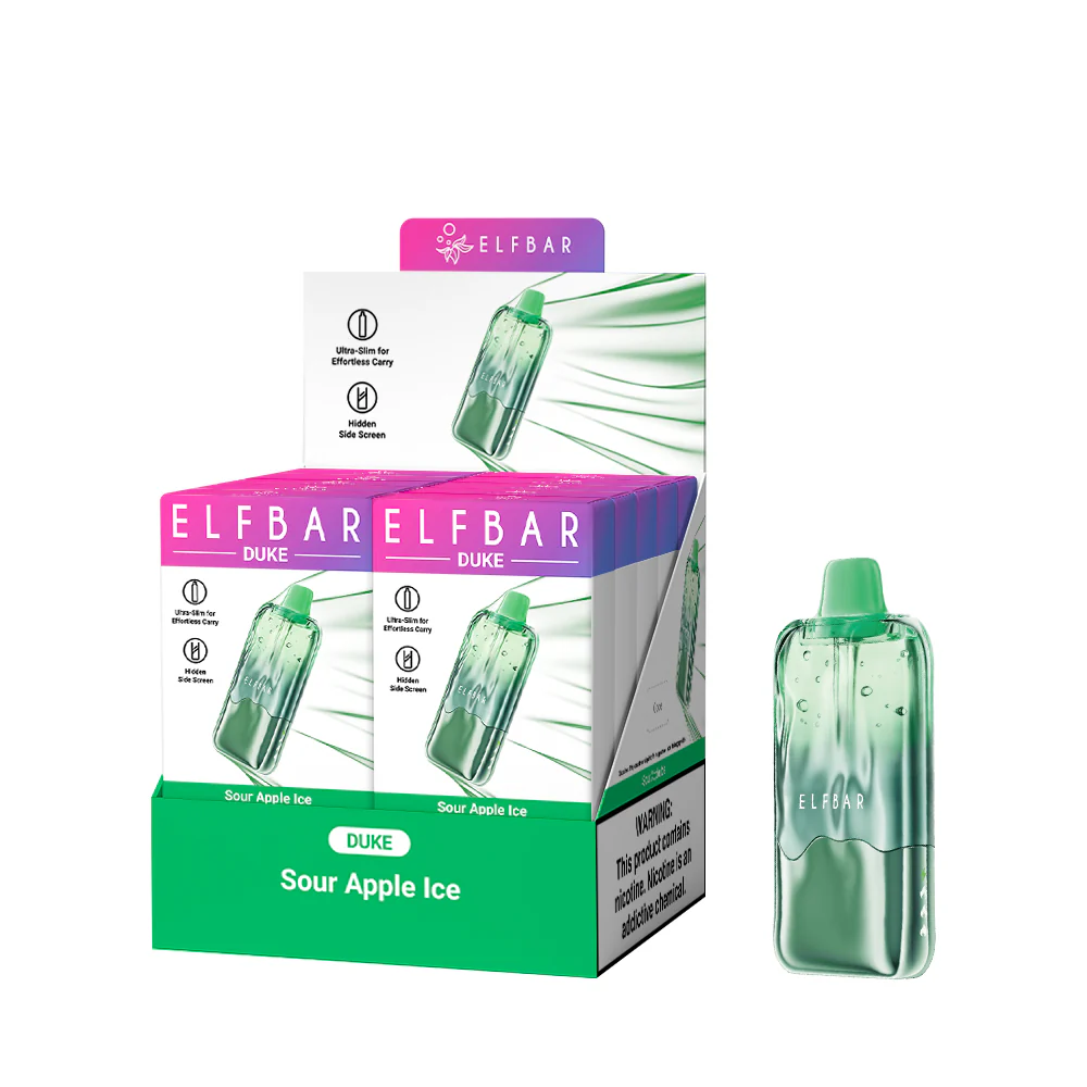 ELFBAR DUKE Rechargeable Disposable Vape (All Flavours)