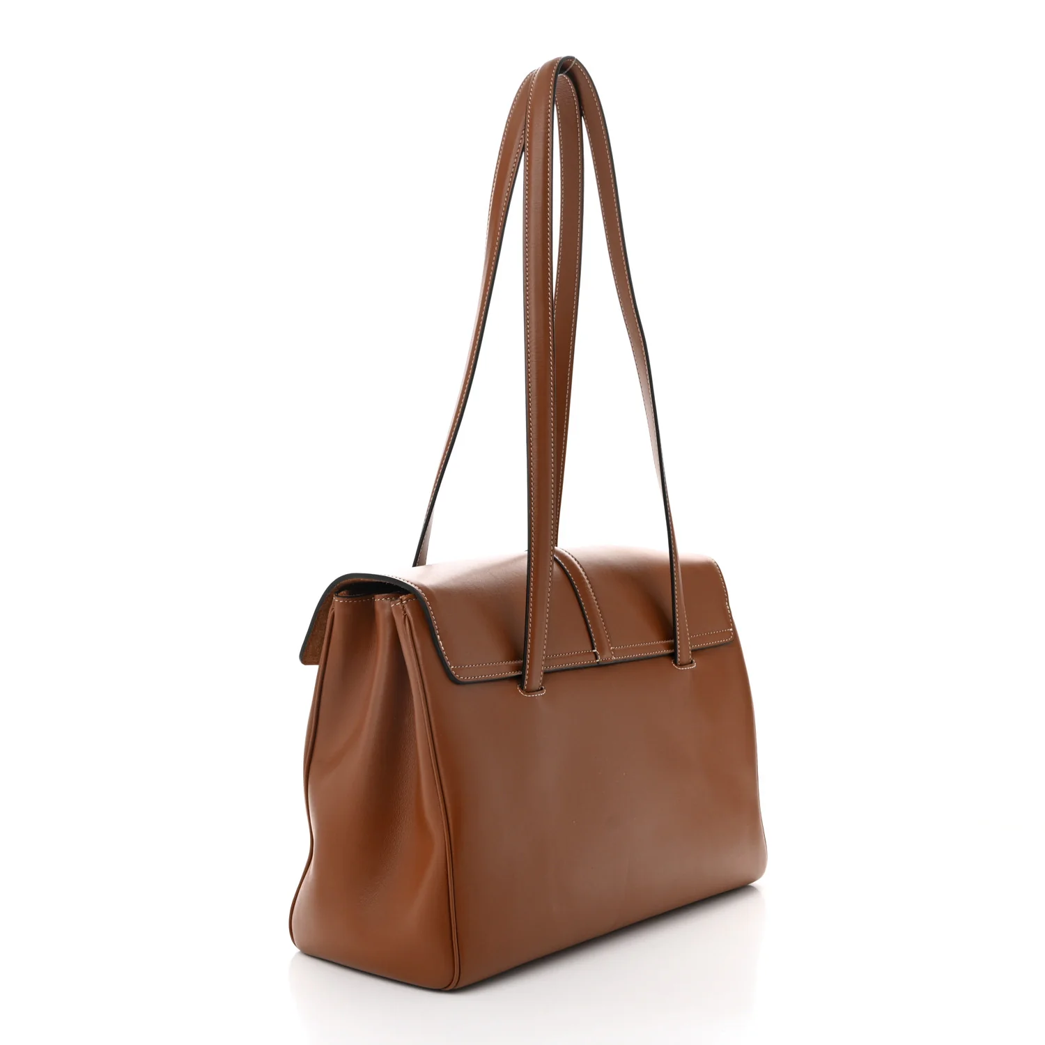 Calfskin Medium Soft 16 Bag Tan - Top Club